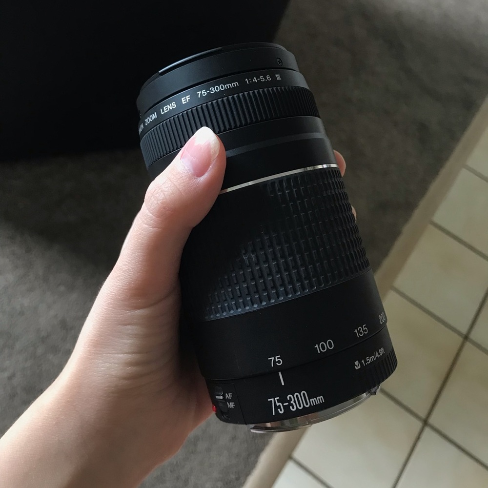 Canon Lens, EF 75-300mm f/4-5.6 III